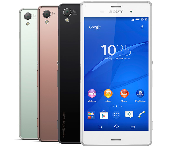 Sony Xperia Z3 Colors