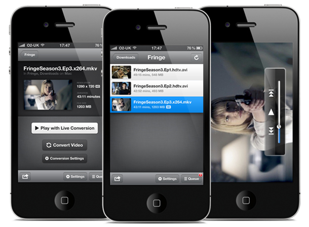 video stream on smartphone
