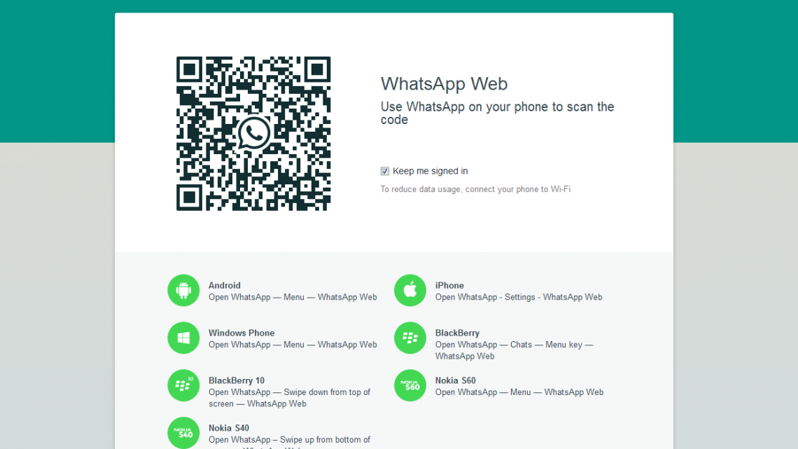 WhatsApp Web 2015