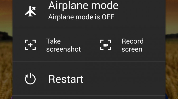 xperia z3 screenshot