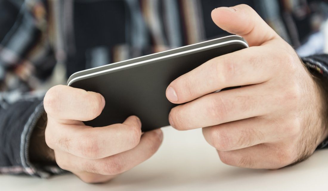 oil company using phone